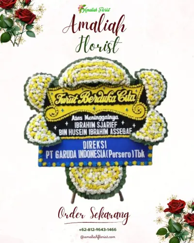 Papan Bunga Duka di Suryodiningratan